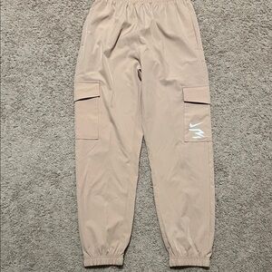 Beige Nike Cargo Joggers